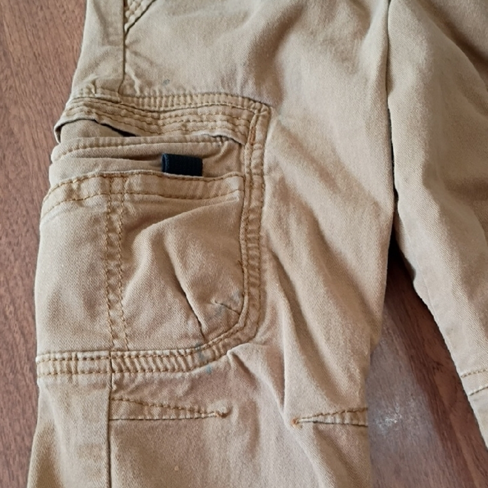 Cat & Jack Tan Casual Relaxed Fit Bottoms - Picture 4 of 4